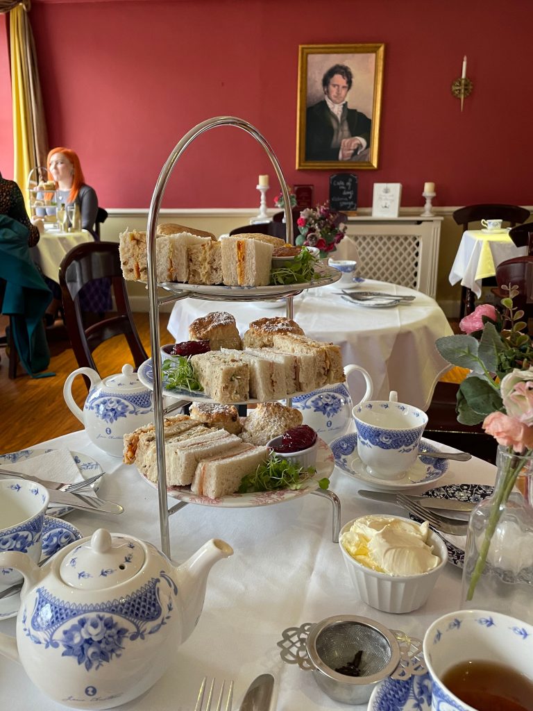 Jane Austin themed high-tea