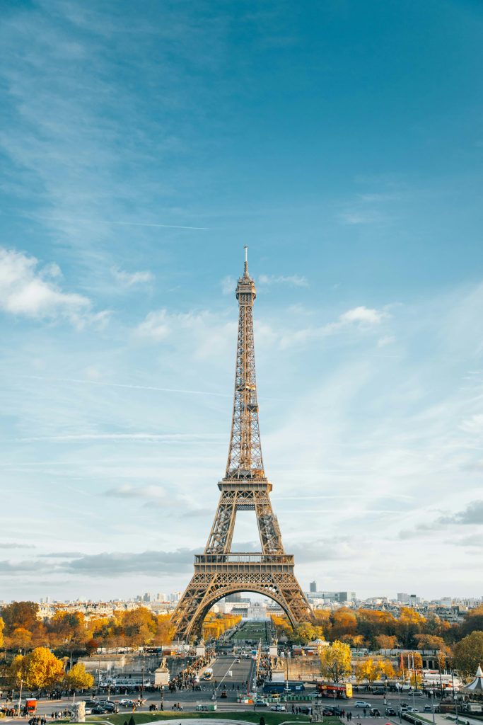 The Eiffel Tower in Paris