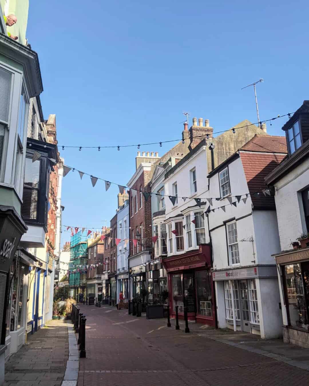 George Street, a must visit on a Hastings day trip.