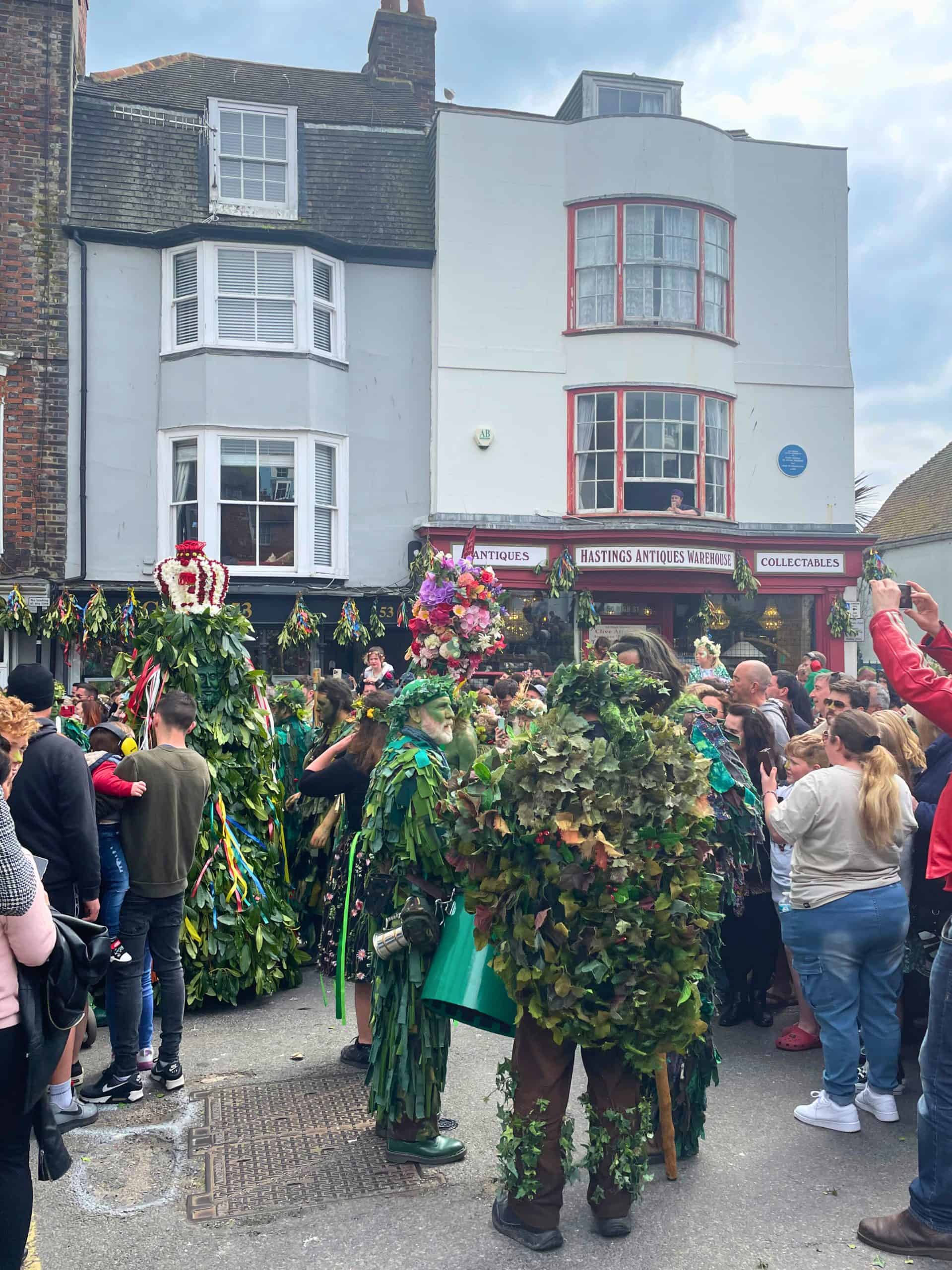 Hastings Jack in the Green Parade