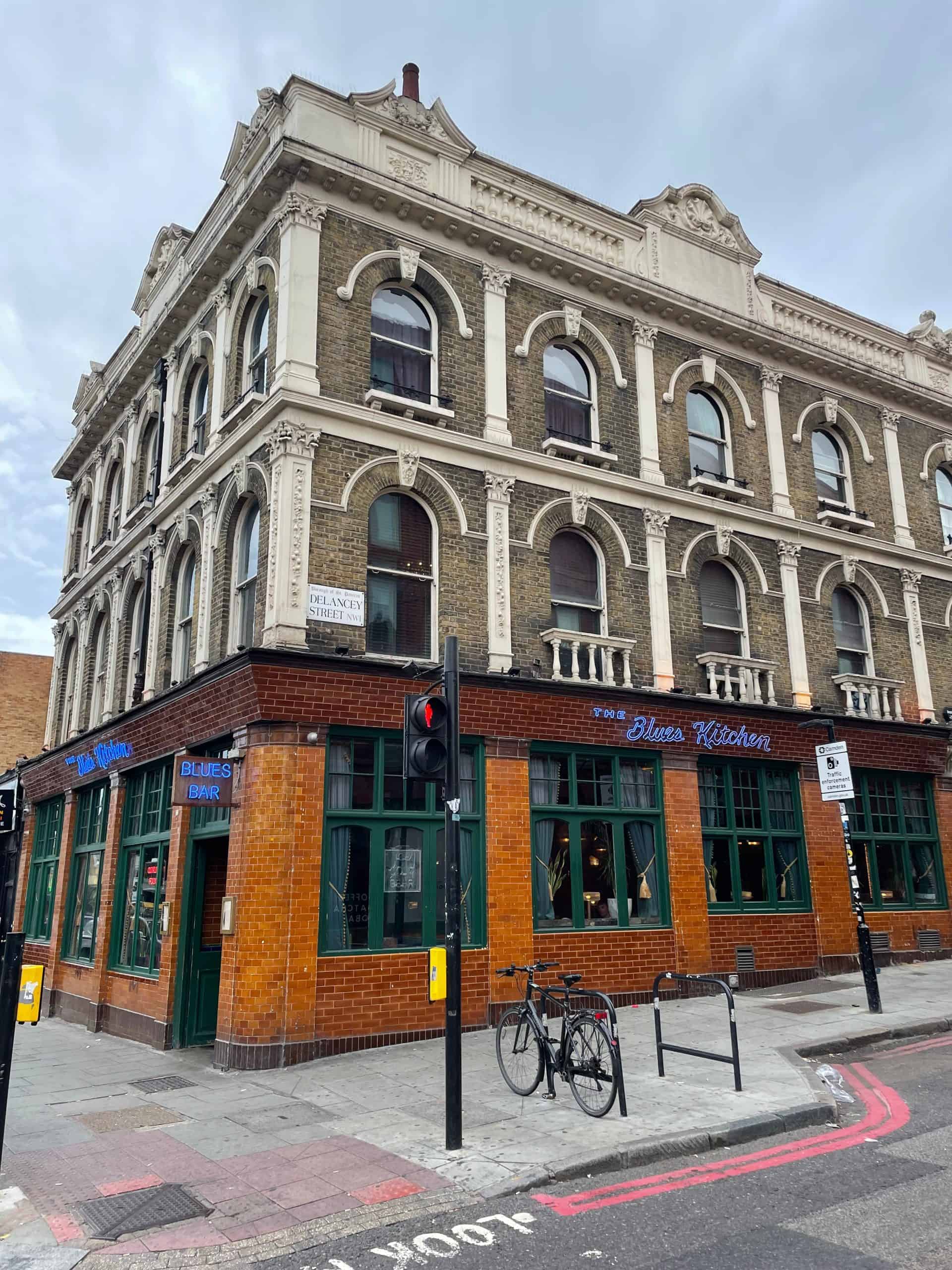Outside the Blues Kitchen bar