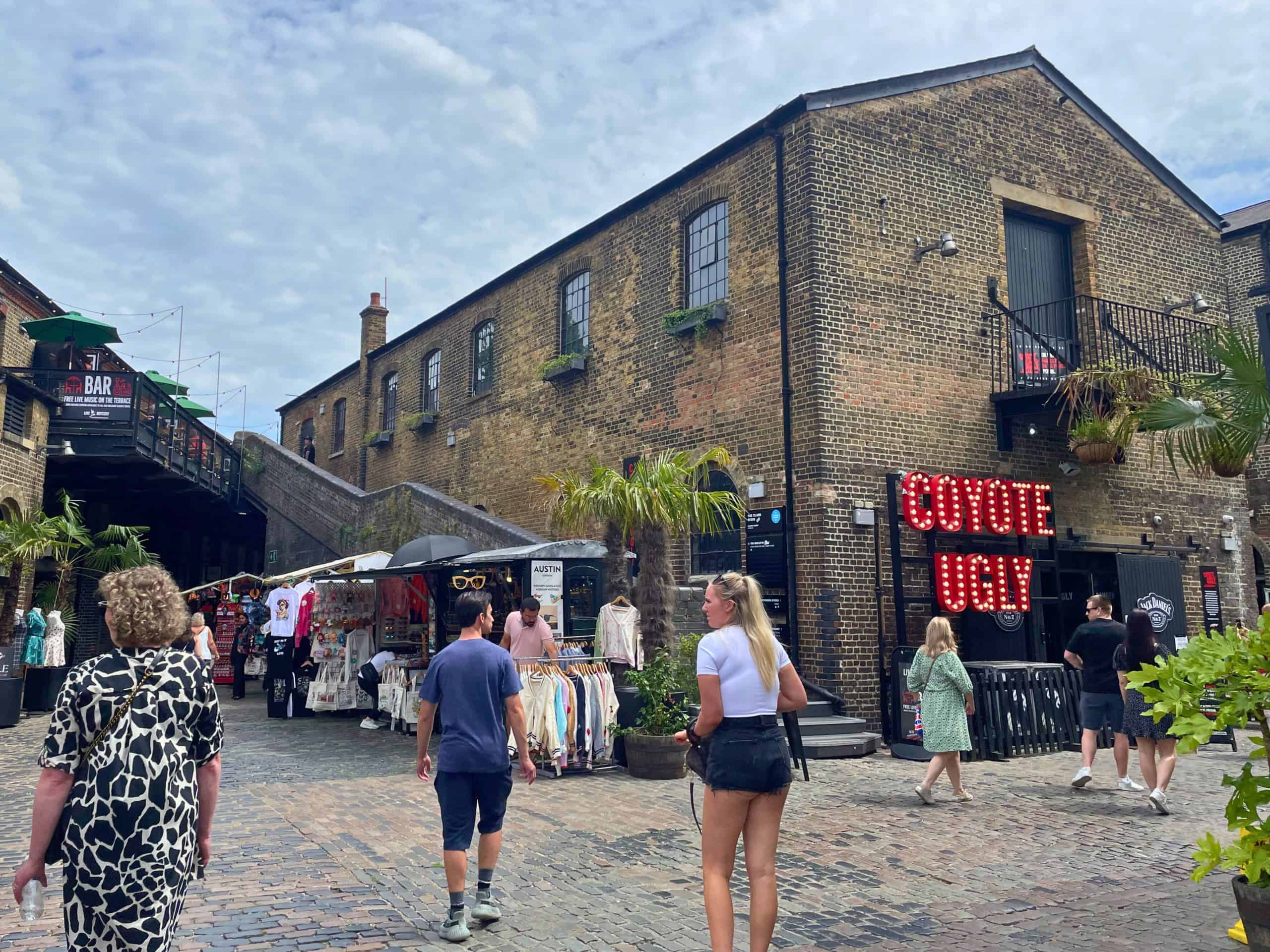 Camden Market - a great, safe place to explore as a solo female traveller in London