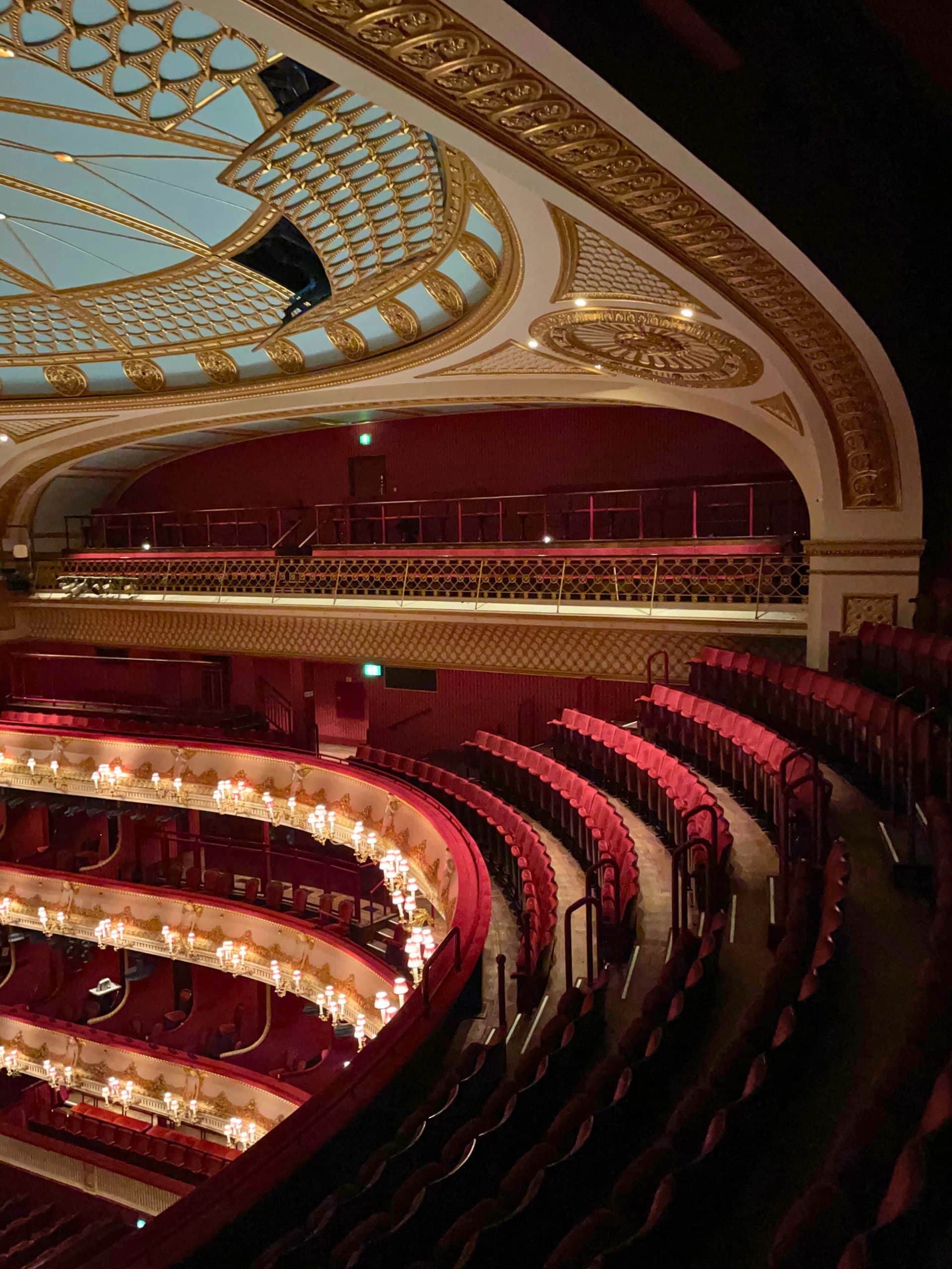 the Royal Opera House Behind the Scenes Tour of the auditorium 