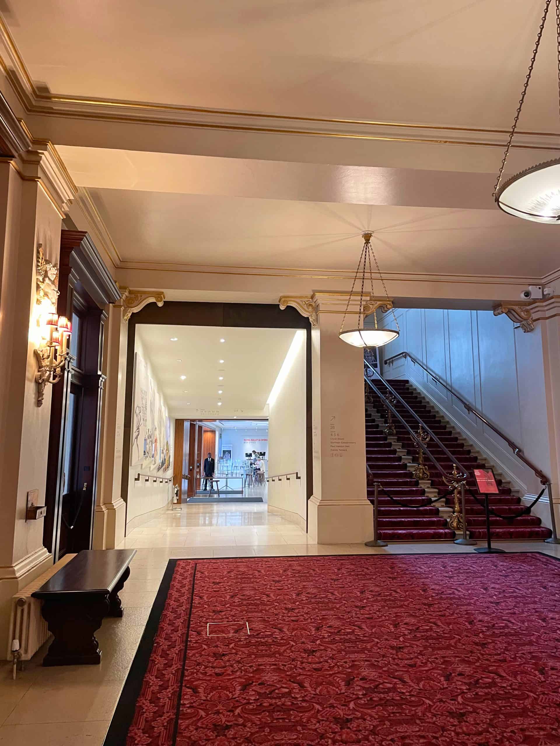 The Royal Opera House foyer 