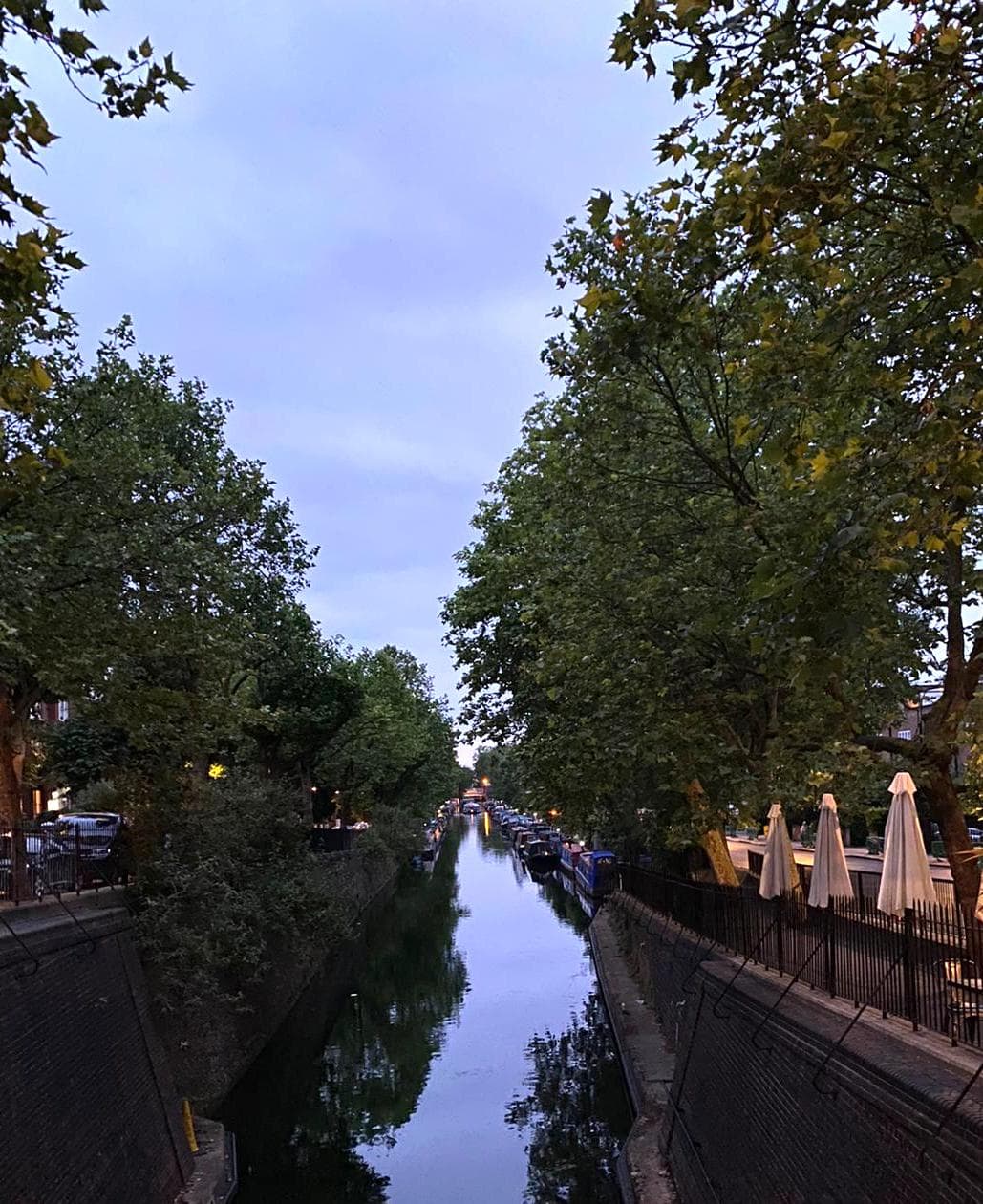 Little Venice canals in London