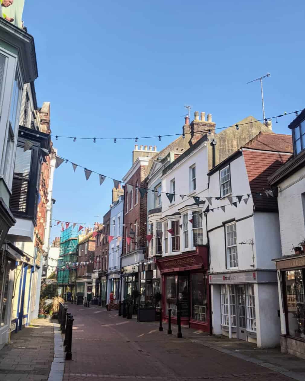 George Street in Hastings Old Town