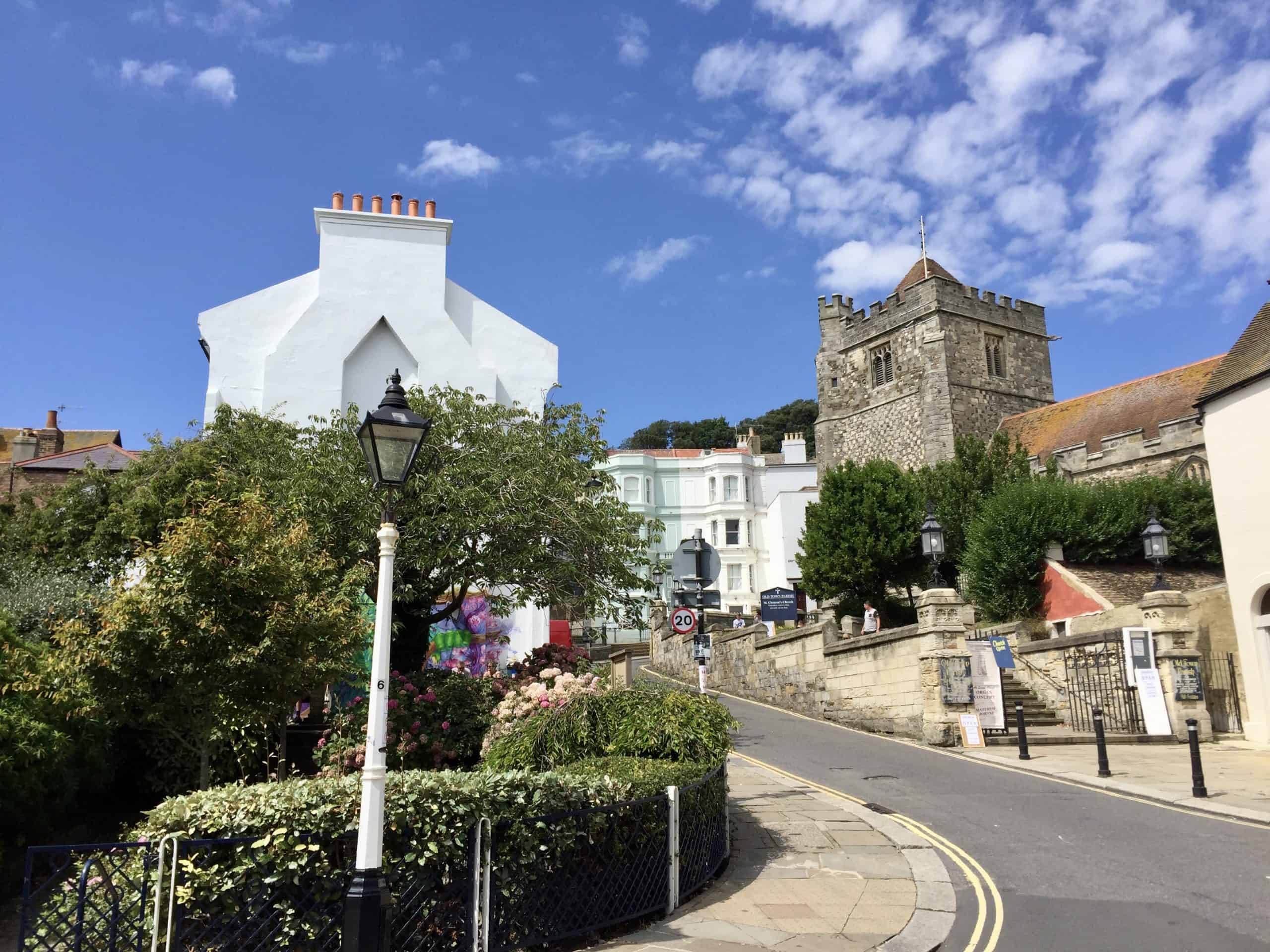 The Twittens in Hastings Old Town, a nice place to live.