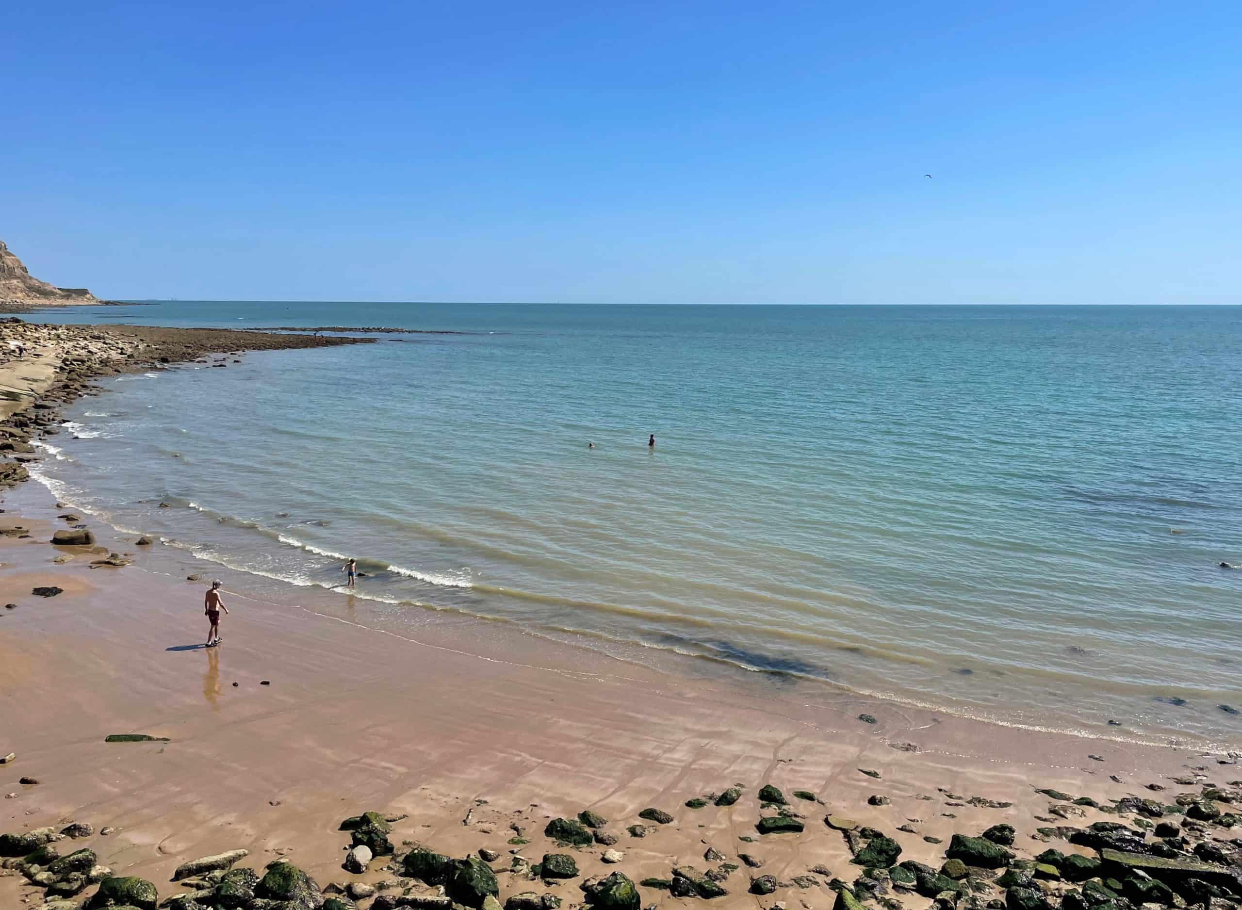 Rock a Nore beach in Hastings, a nice place to live!