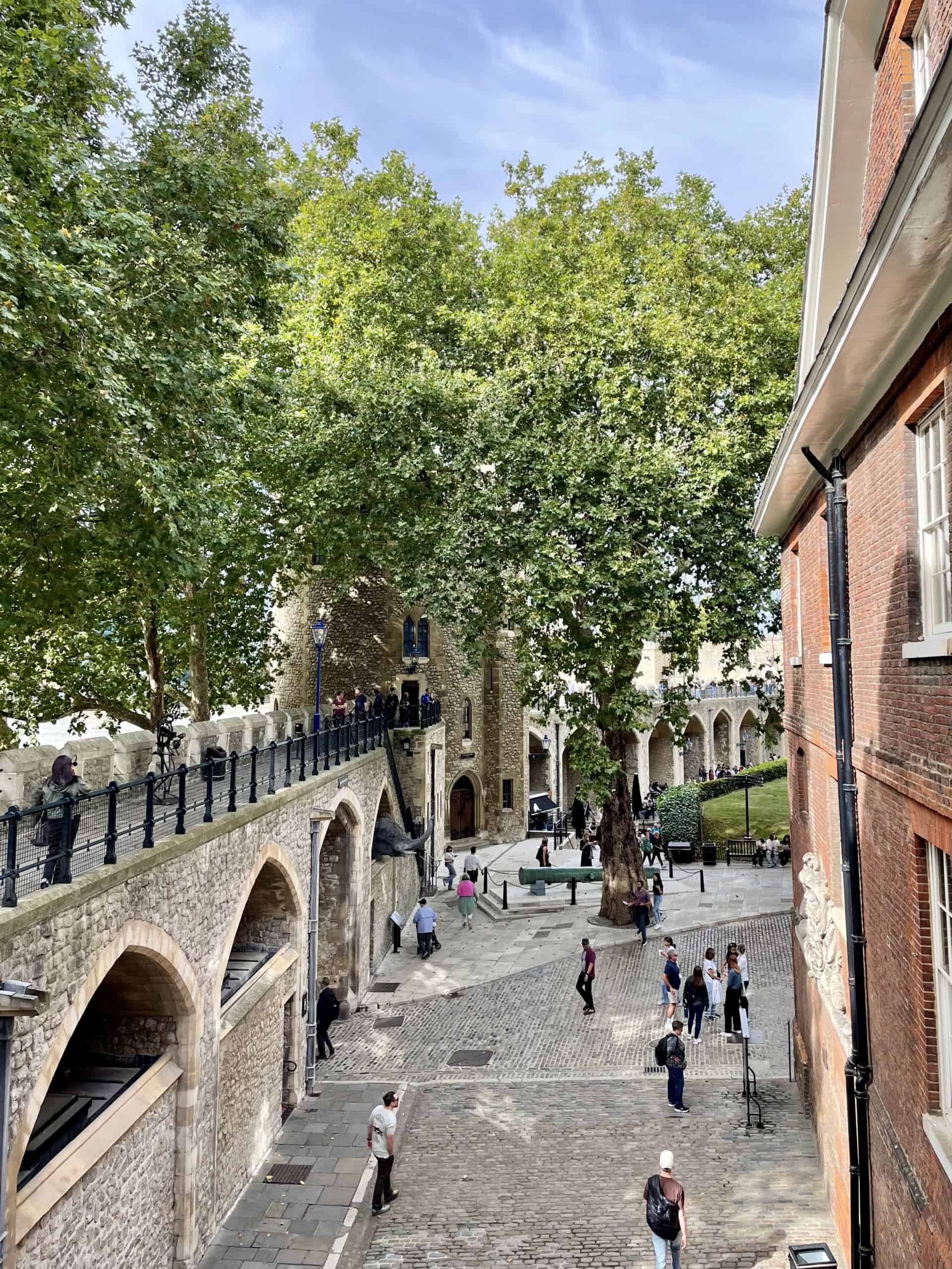 Inside the Tower of London