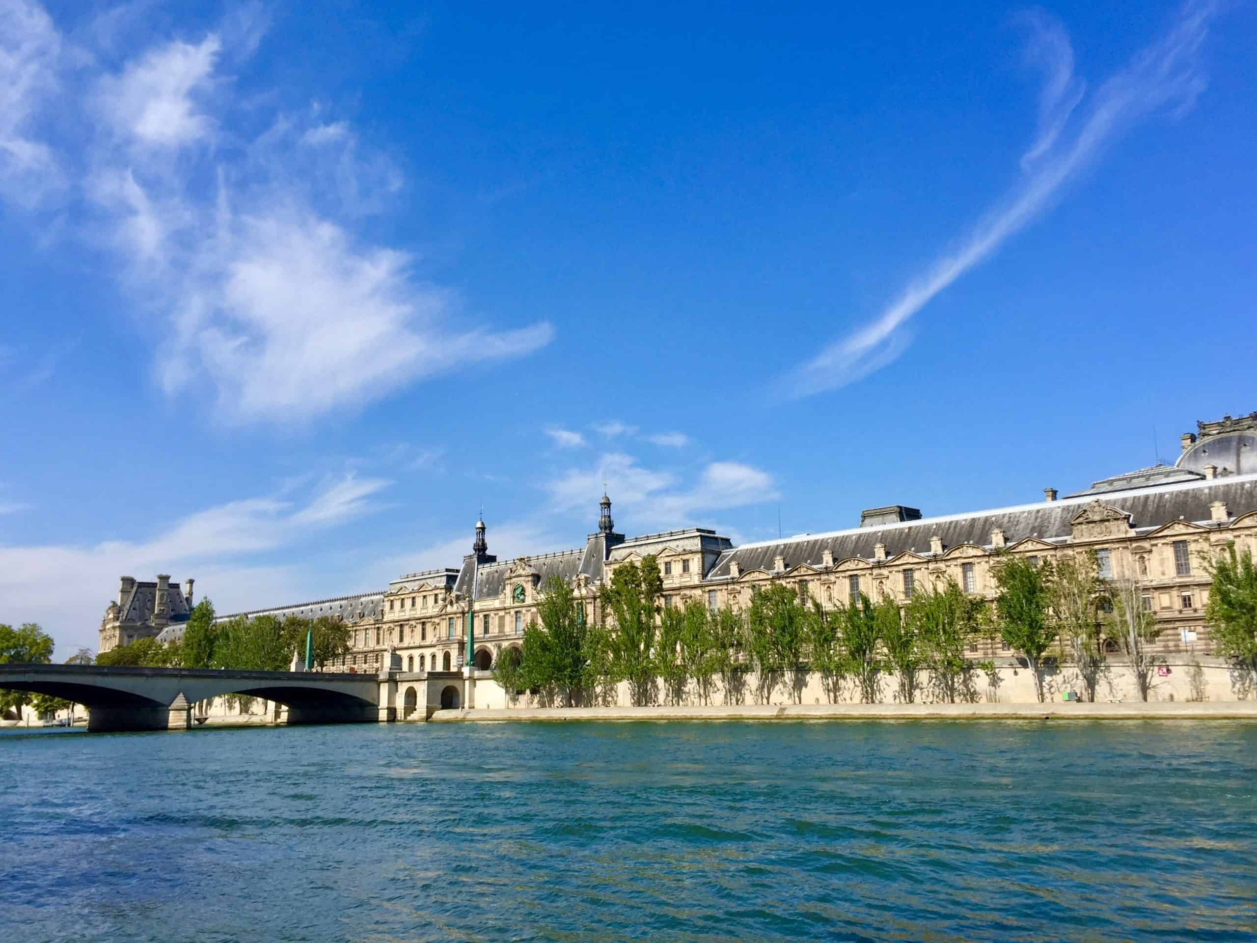 Seine River on a sunny day