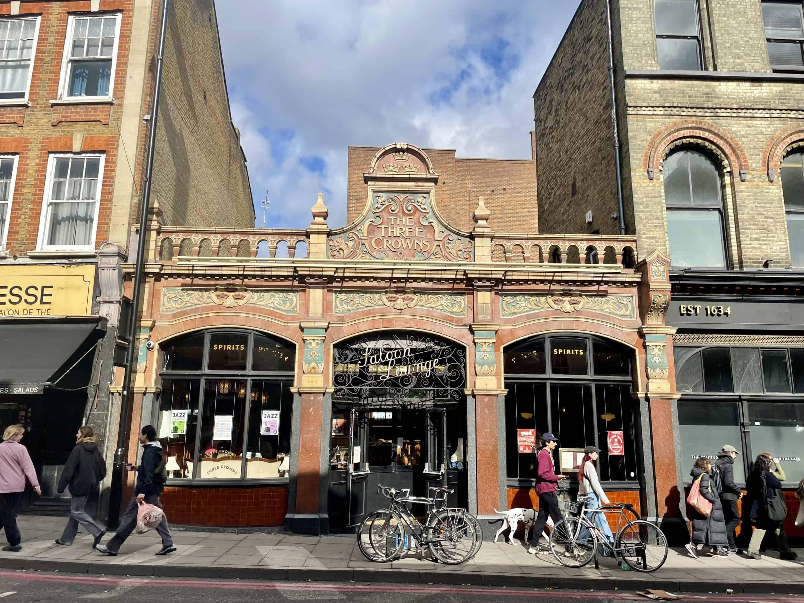 The Three Crowns on Stoke Newington Church Street