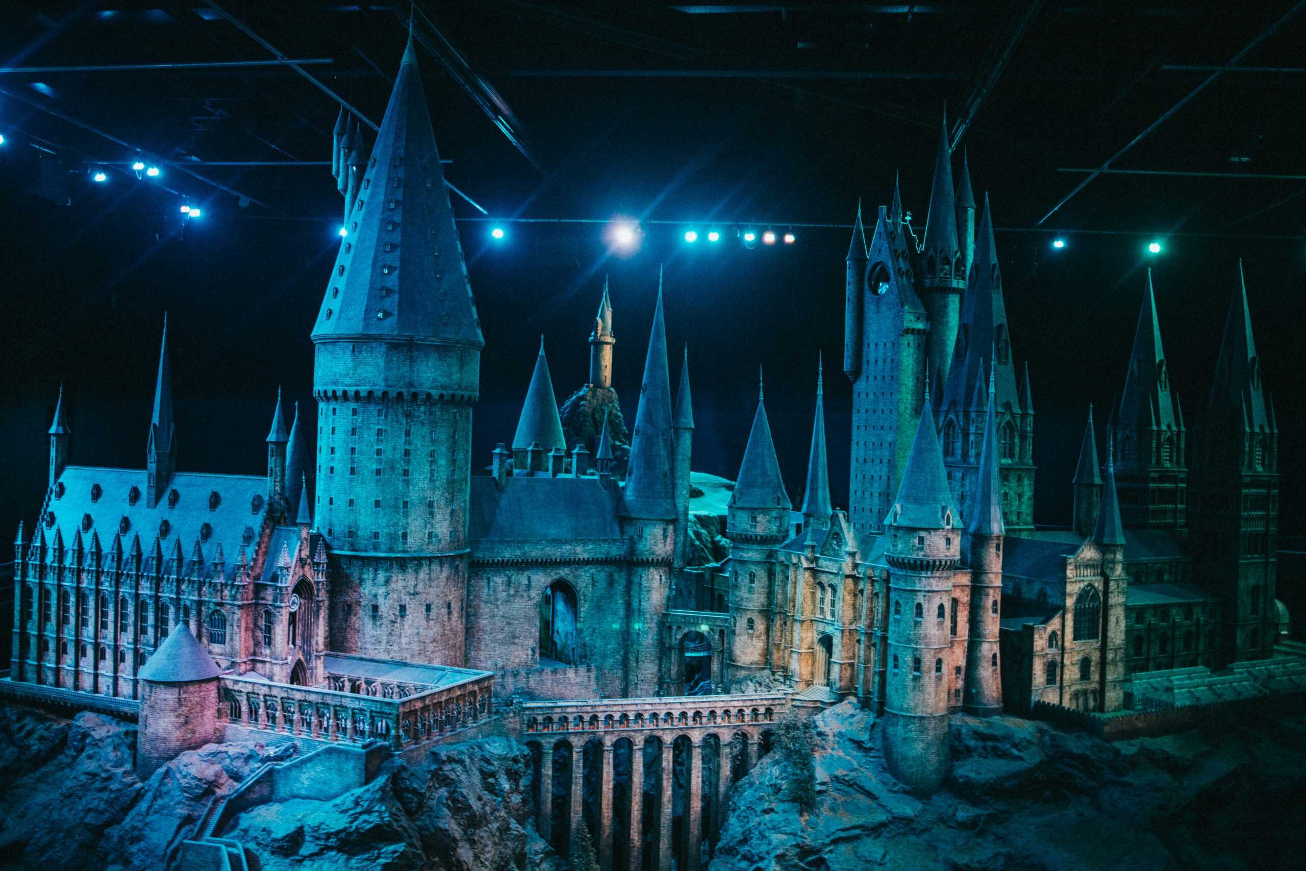 Harry Potter Studio Tour Hogwarts model