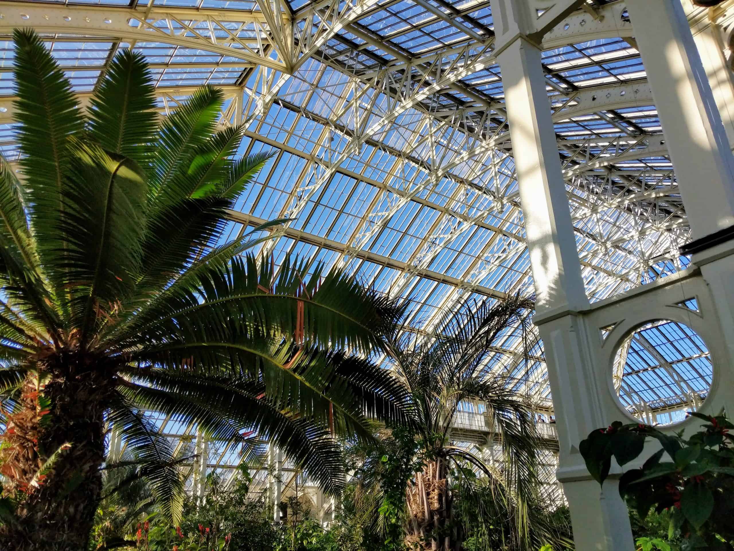 Temperate House in Kew, London