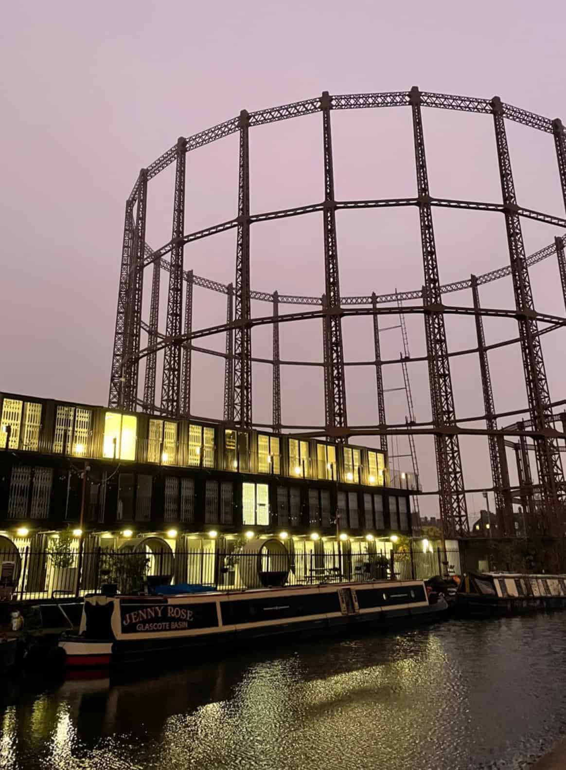 Weekend getaway in East London on the canal