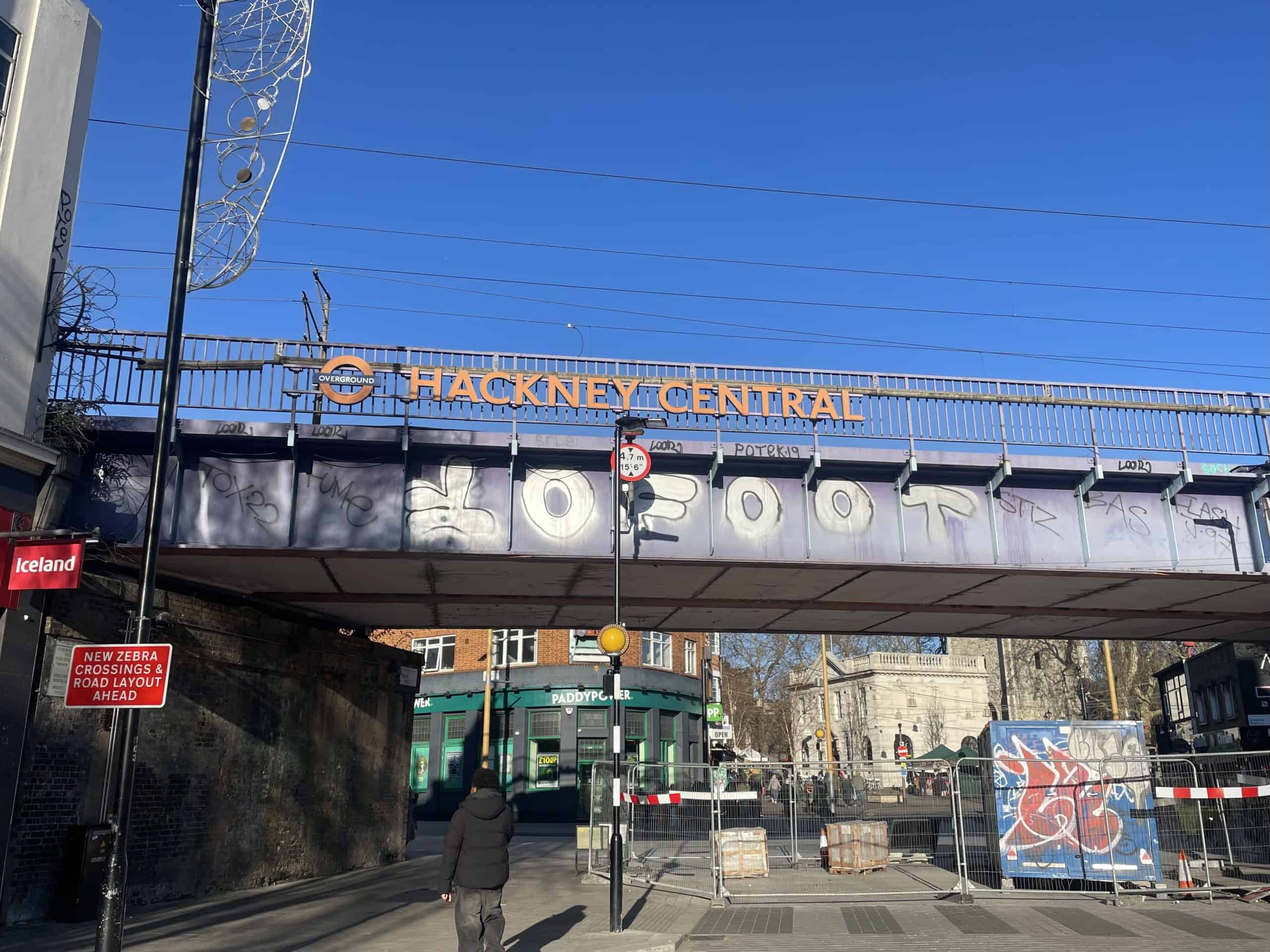 Hackney Central in East London, perfect for a weekend getaway.